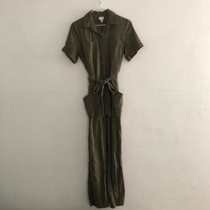 Army Green Jumpsuit
